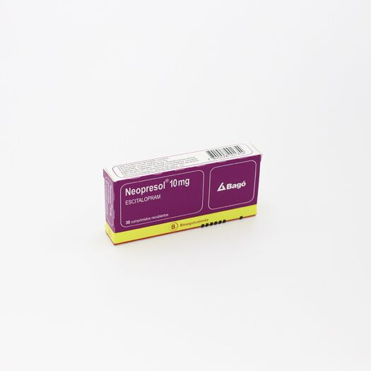 Neopresol 10 mg x 30 Comprimidos Recubiertos, , large image number 0
