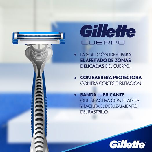 Máquina de Afeitar Gillette Cuerpo 4 un, , large image number 1