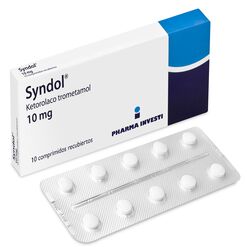 Syndol 10 mg x 10 Comprimidos Recubiertos