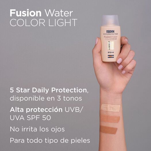 ISDIN Fusion Water Color Light SPF 50, , large image number 2