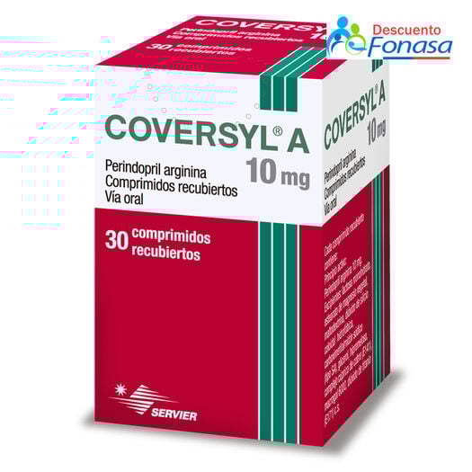 Coversyl A 10 mg x 30 Comprimidos Recubiertos, , large image number 0