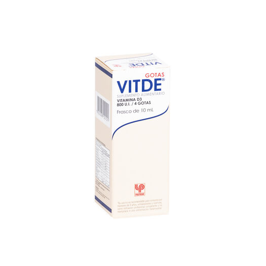 Vitde 800 UI x 10 mL Solución Oral Para Gotas, , large image number 0