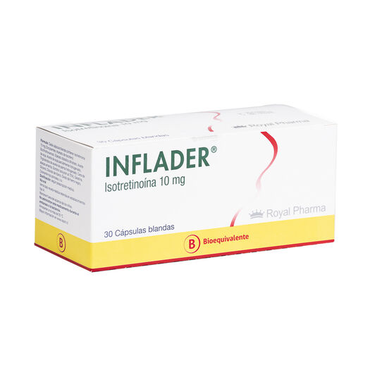 Inflader 10 mg x 30 Cápsulas Blandas, , large image number 0