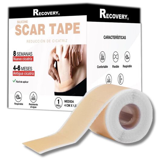 Recovery Tape Silicona Cicatriz 4Cm, , large image number 0