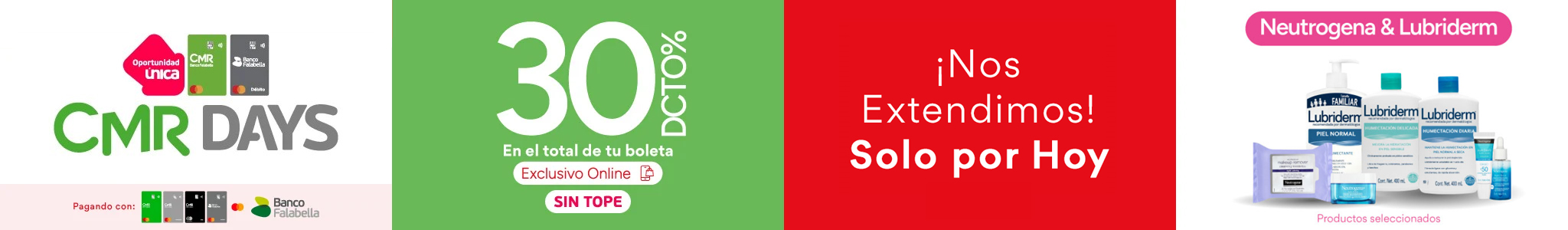 CMR Days neutrogena lubriderm