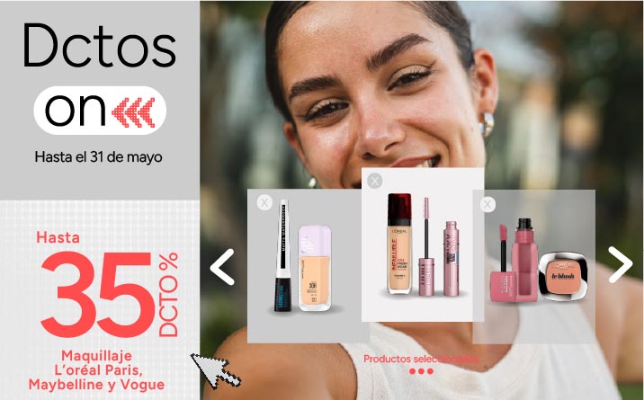Mobile campana-descuentos-on-maquillaje-loreal-loreal-paris-maybelline-y-vogue
