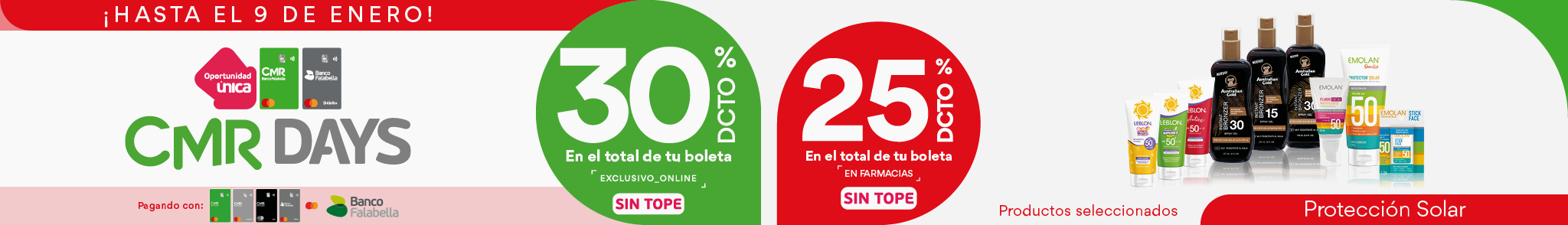 CMR Days Leblon, Emolan y Australian Gold