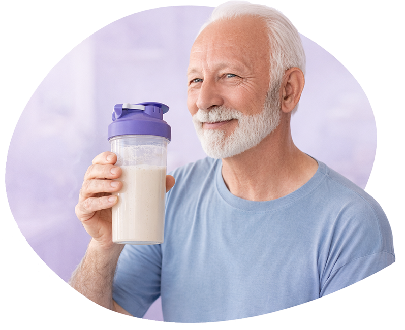 Nutrición para adultos con suplementos como Ensure y Glucerna