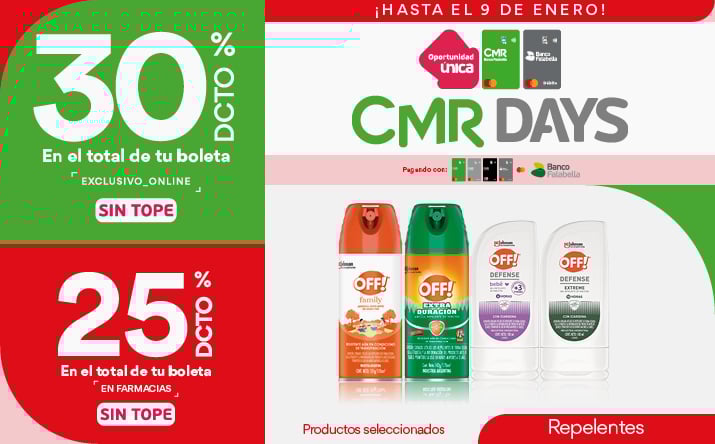 CMR Days Repelentes