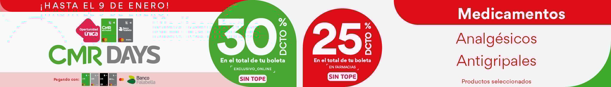 CMR Days Analgesicos y antigripales