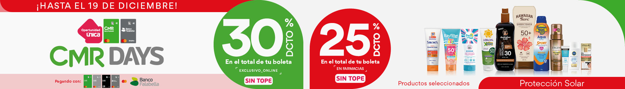 CMR Days Proteccion Solar