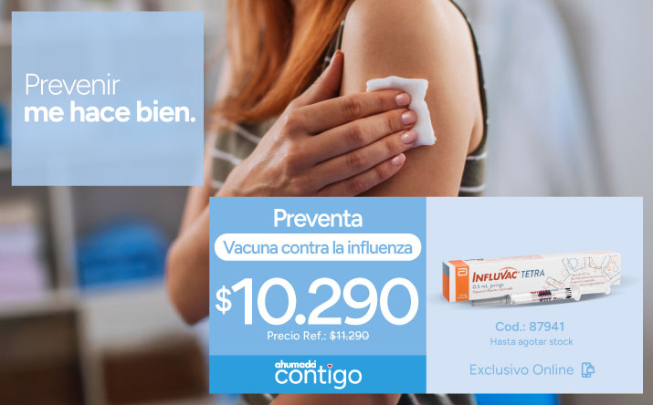 Vacuna contra la Influenza Influvac Tetra