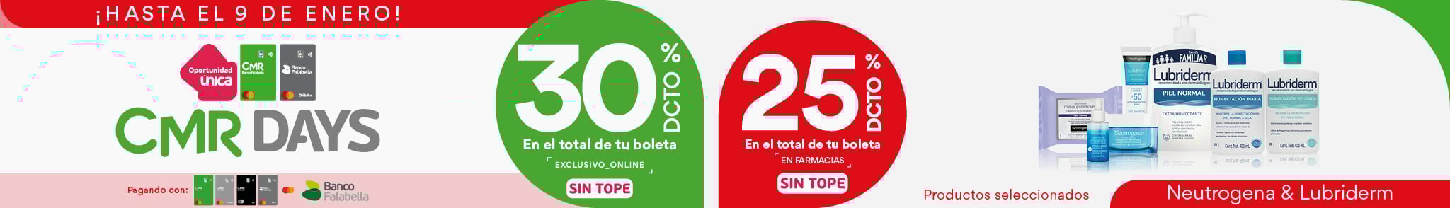 CMR Days neutrogena lubriderm