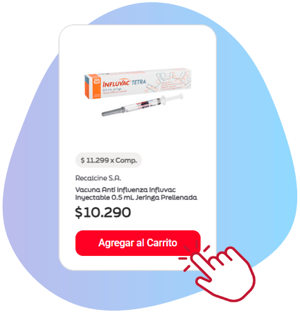 Agregar vacuna al carrito