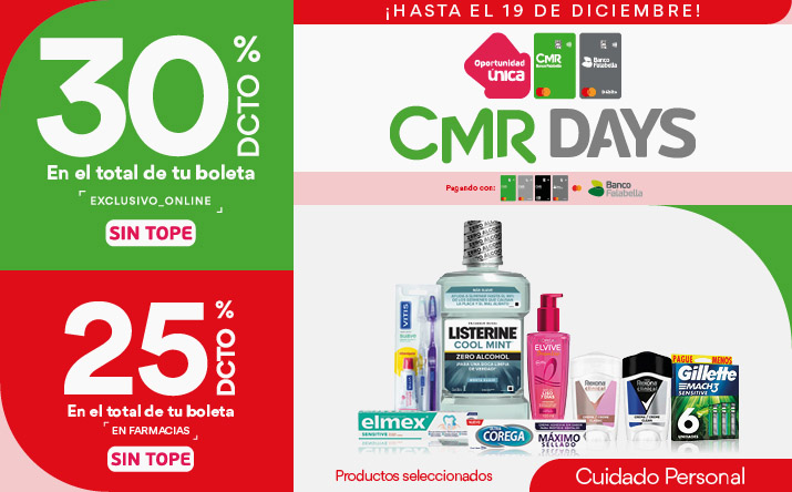 CMR Days Cuidado Personal