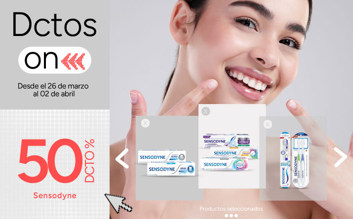 Mobile campana-descuentos-on-cuidado-bucal-sensodyne