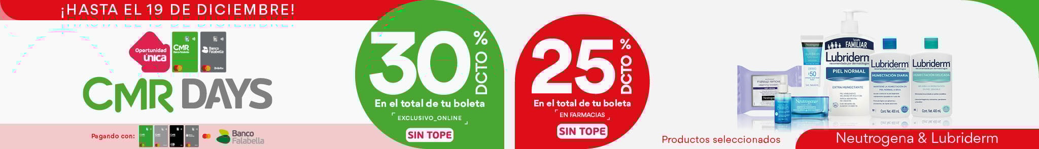 CMR Days neutrogena lubriderm