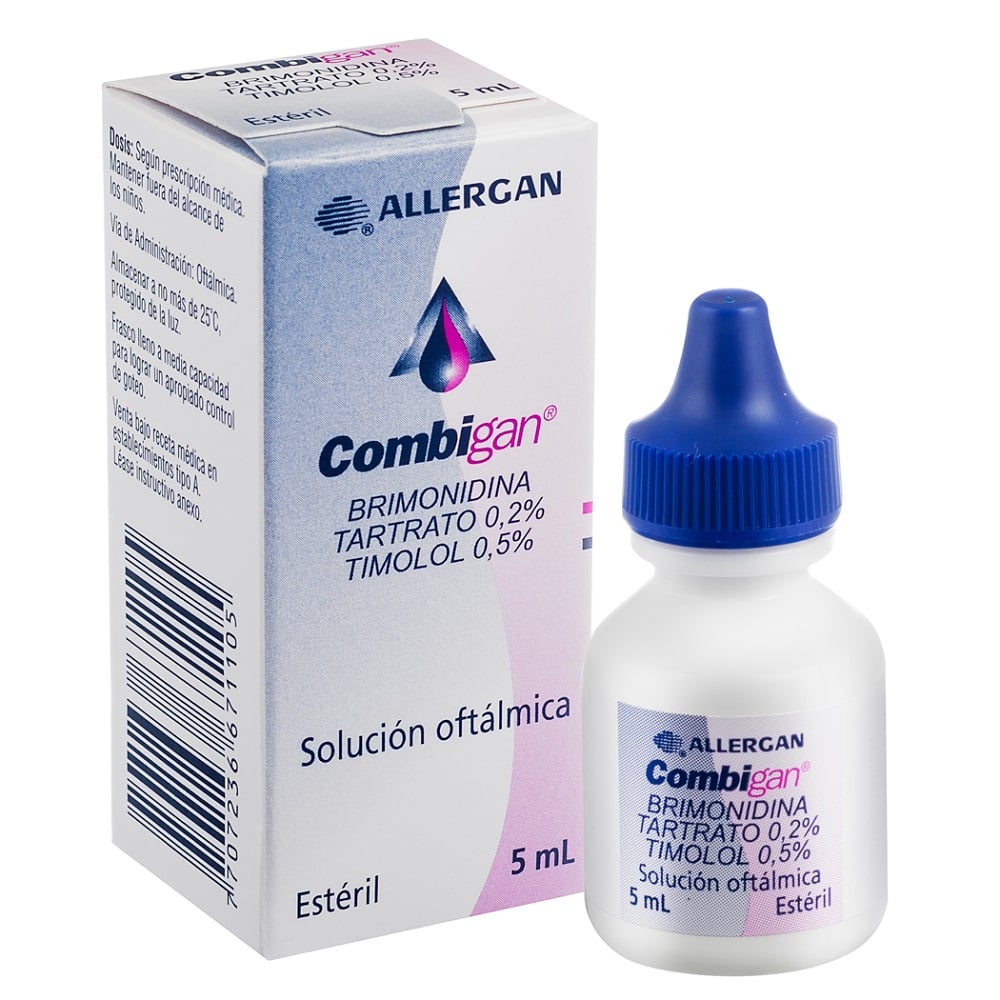Combigan x 5 ml Solución Oftálmica Farmacias Ahumada