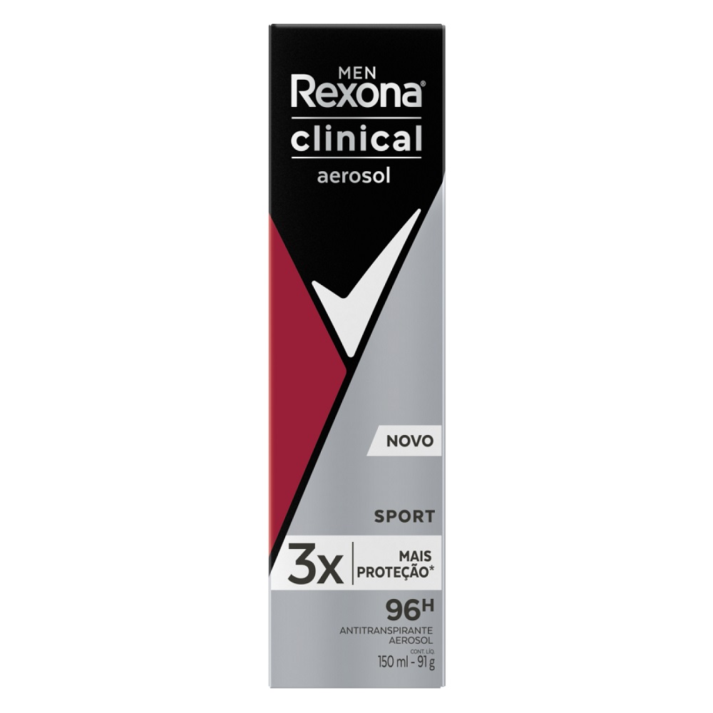 Desodorante Rexona Spray Clinical Sport 150ml