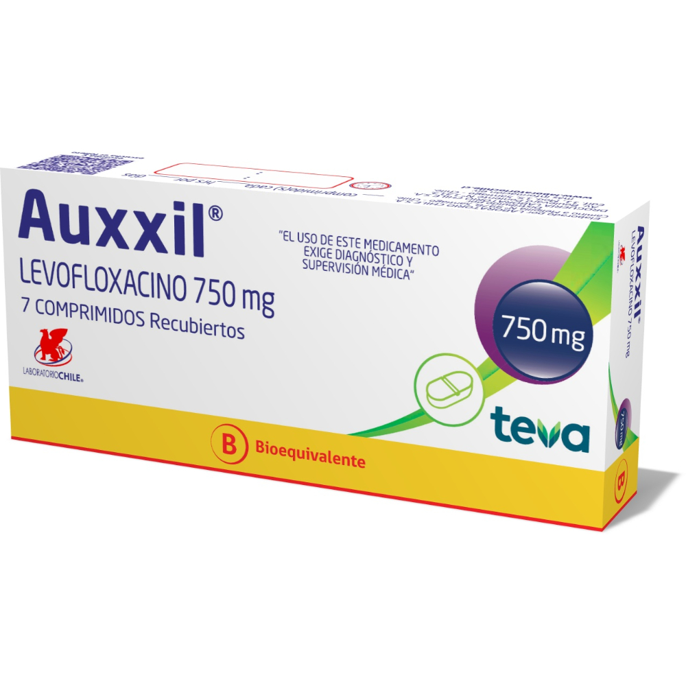 Auxxil 750 mg x 7 Comprimidos Recubiertos | Farmacias Ahumada