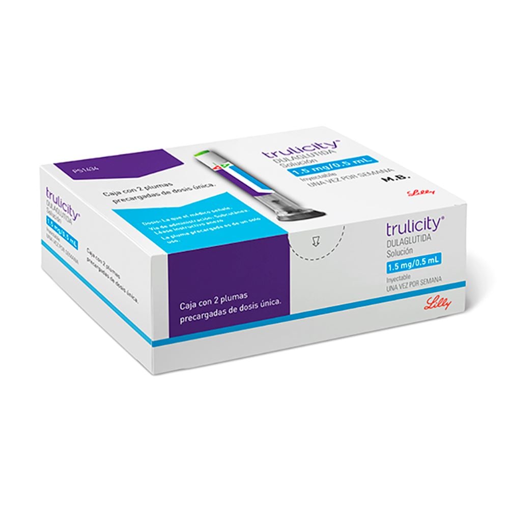 tirzepatide precio en chile Trulicity 1.5 mg/0.5 mL 2 Jeringas