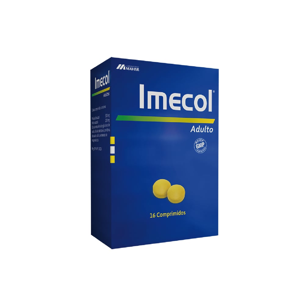 Imecol Adulto x 16 Comprimidos | Farmacias Ahumada