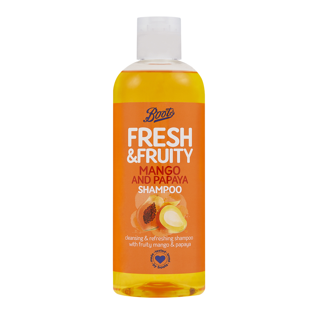 Shampoo Boots Mango & Papaya 500ml Farmacias Ahumada