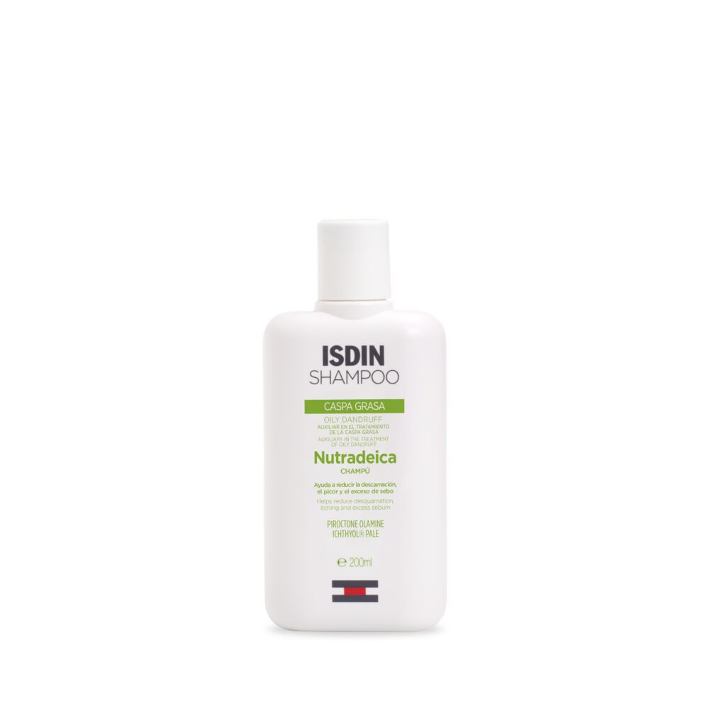 Isdin Shampoo Nutradeica Anticaspa Grasa x 200 mL Farmacias Ahumada