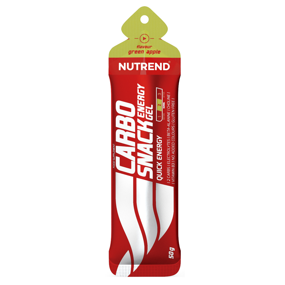 Nutrend Carbosnack Gel Avec Caféine Goût Cola - Lot De 12 Tubes De 50g, Neuf, énergie Sport