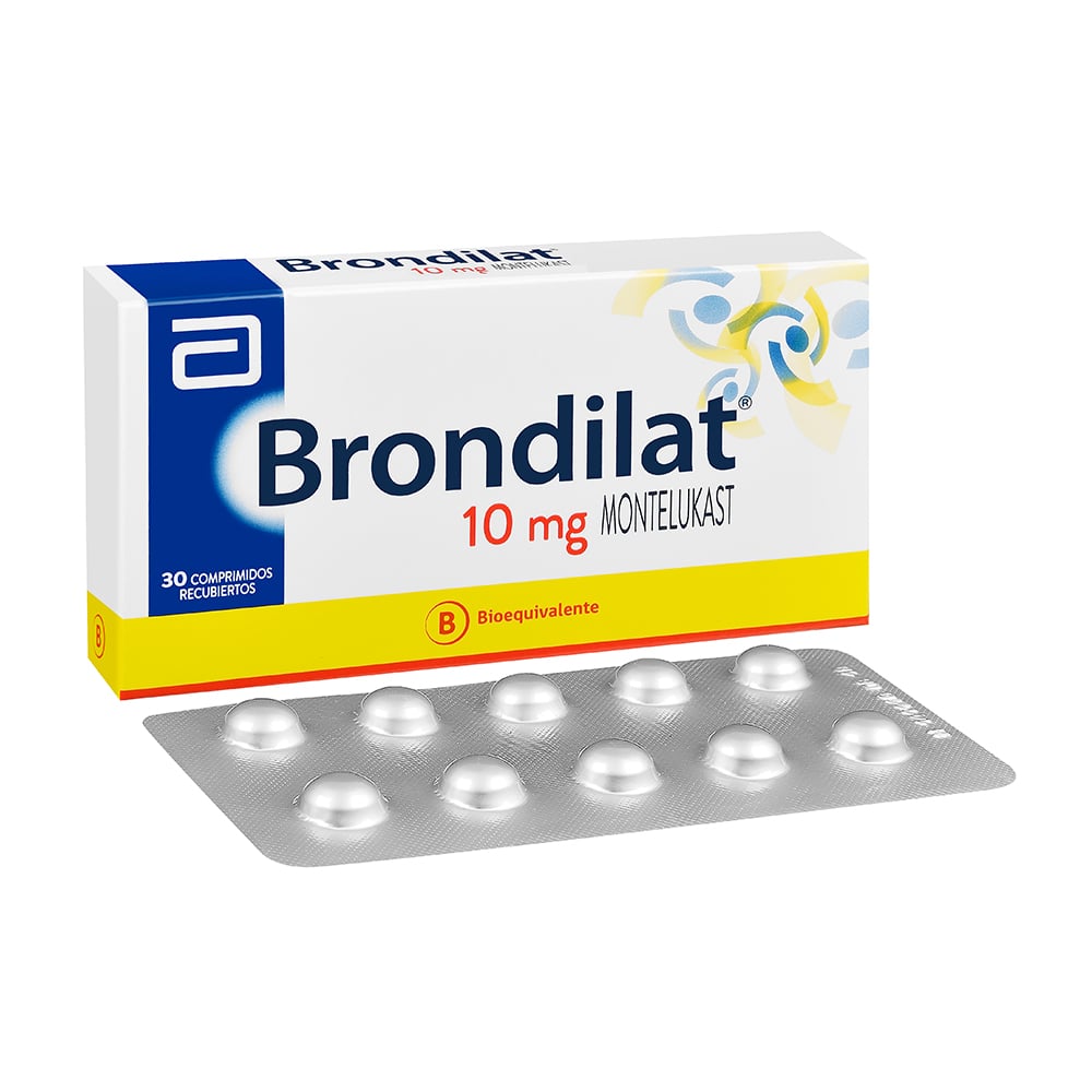 Brondilat 10 mg x 30 Comprimidos Recubiertos | Farmacias Ahumada