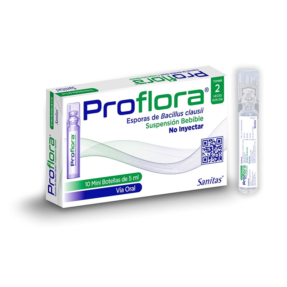 Proflora 5 mL x 10 Mini Botellas Suspension Bebible Oral | Farmacias ...