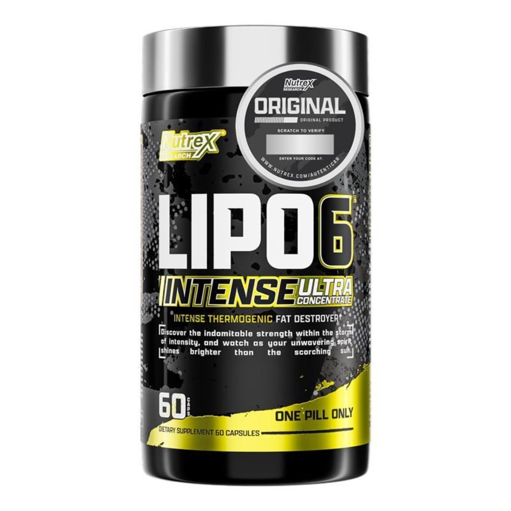 Nutrex Lipo 6 Ultra Concentrate Black Intense x 60 Capsulas