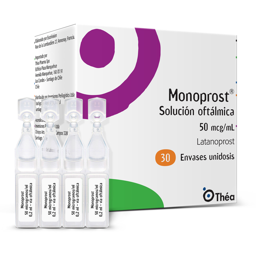 Monoprost 50 mcg/ml x 30 Envases 0.2 ml Solución Oftálmica Farmacias