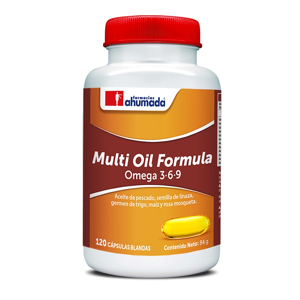 Multi Oil Omega 369 120 Capsulas Farmacias Ahumada