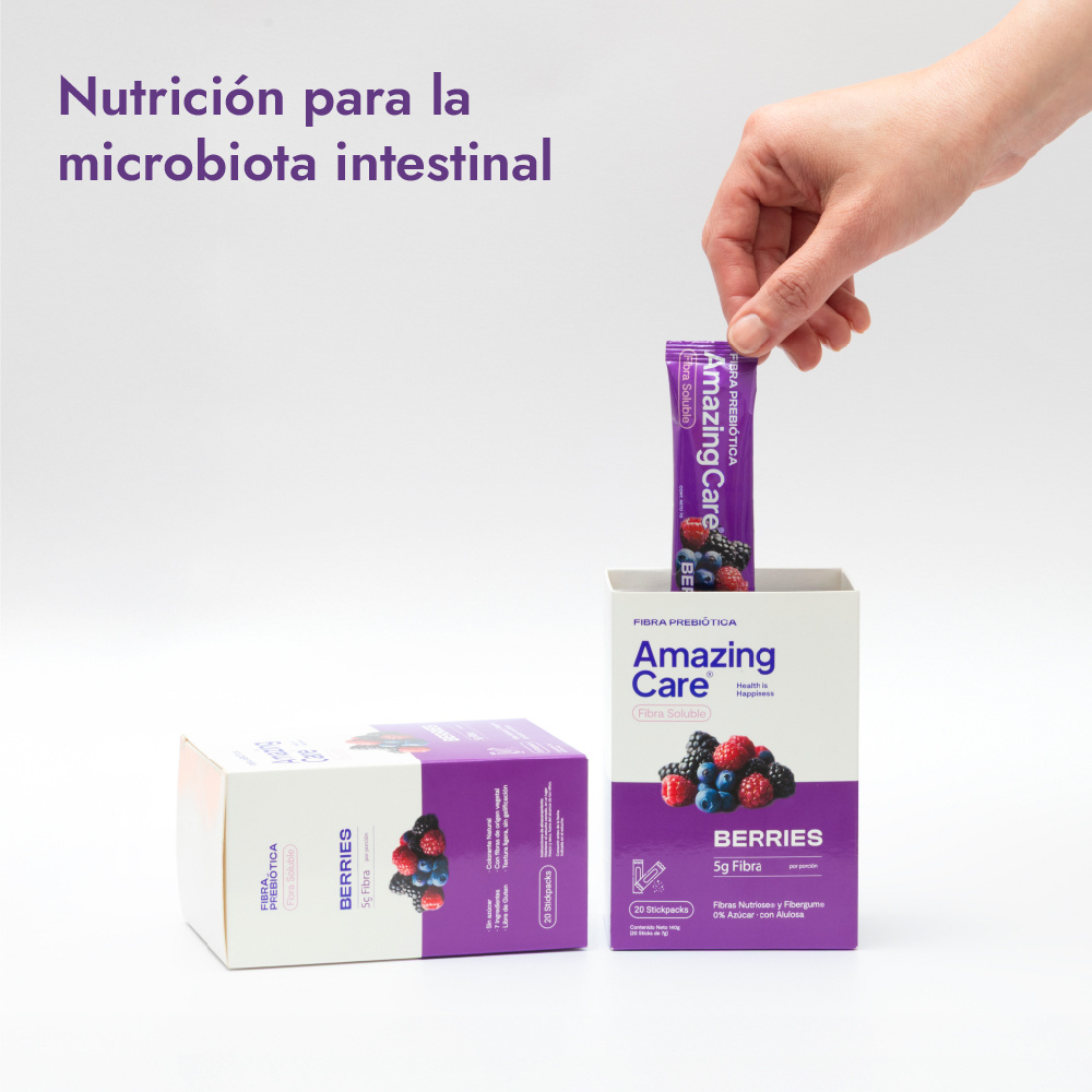 Suplemento Fibra Prebiotica Berries x 20 STICKS