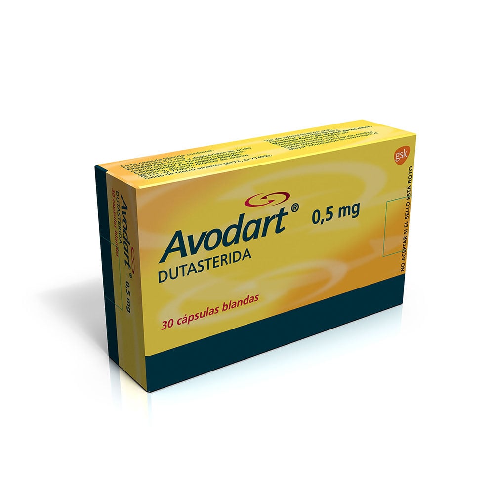Avodart 0,5 mg x 30 Capsulas Blandas | Farmacias Ahumada