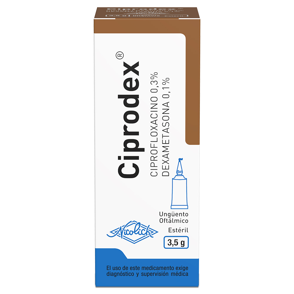 Ciprodex x 3,5 g Ungüento Oftálmico Farmacias Ahumada