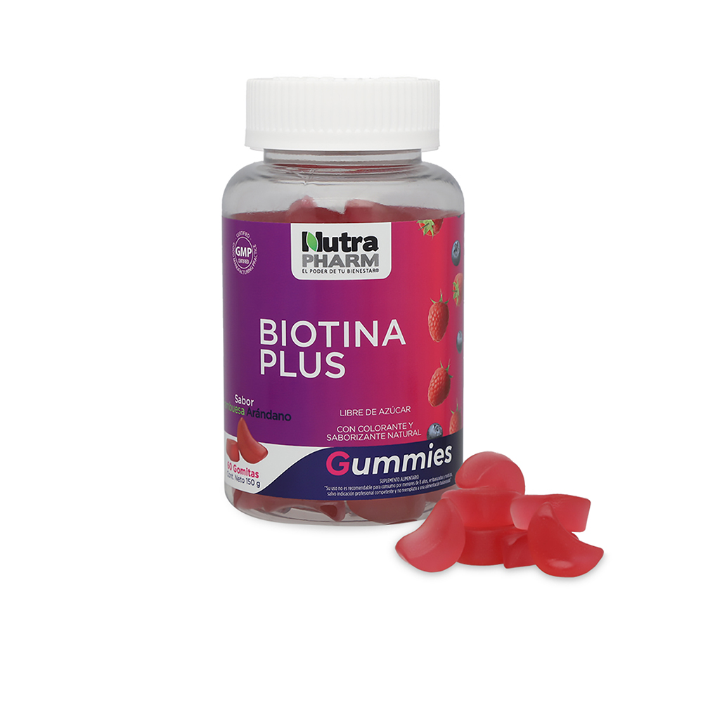 Nph Biotina 60 Gomitas Farmacias Ahumada