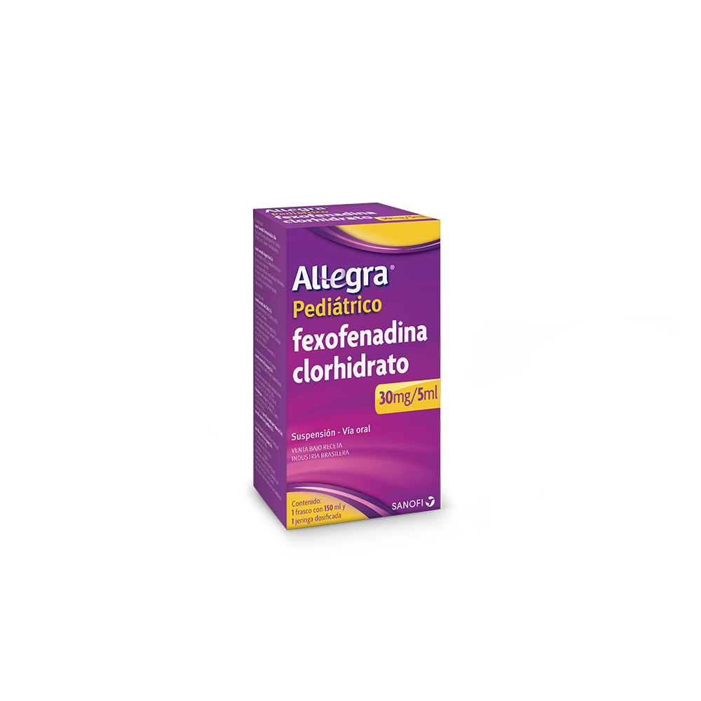 Allegra Pediatrico 30 mg/5 mL x 150 mL Suspensión Oral Farmacias Ahumada