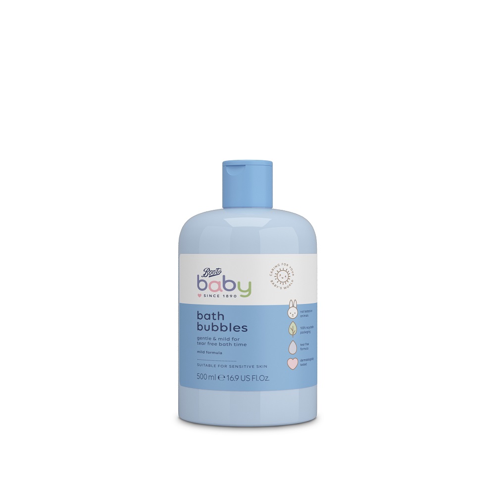 Boots Baby Bath Bubbles 500Ml Farmacias Ahumada