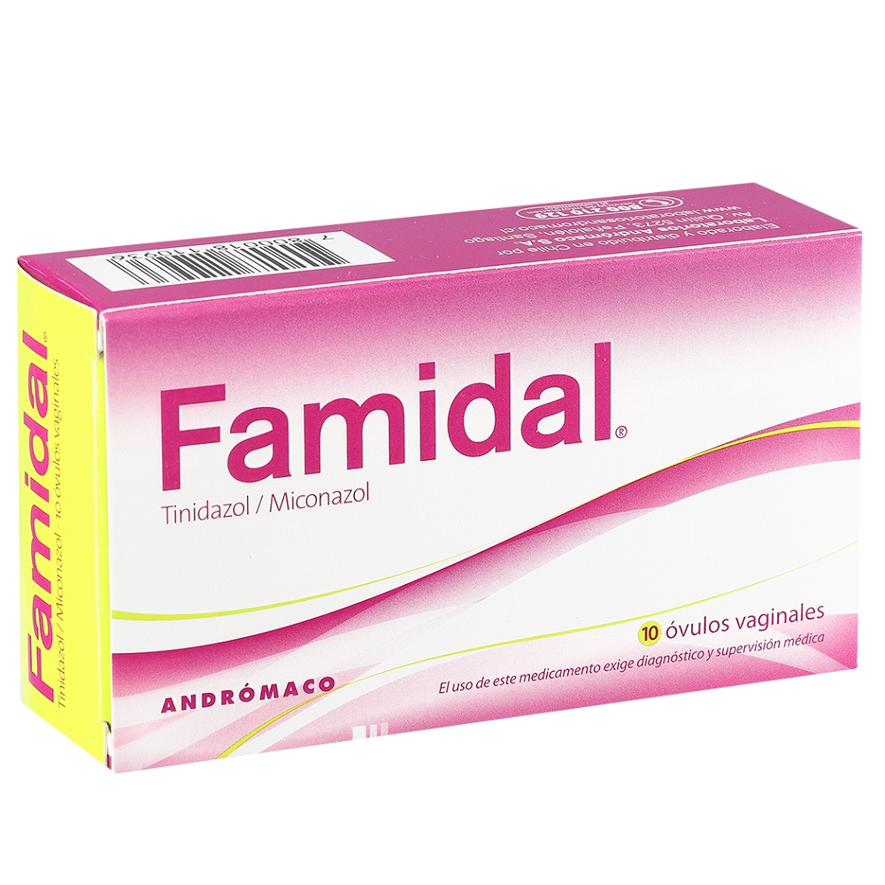 Famidal x 10 Ovulos Vaginales Farmacias Ahumada