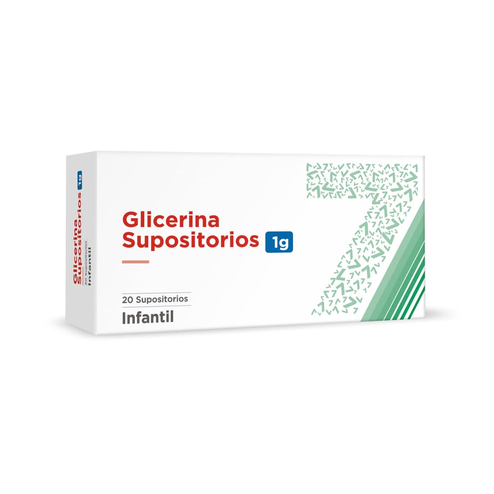 Glicerina 1/4 x 20 Supositorios Farmacias Ahumada
