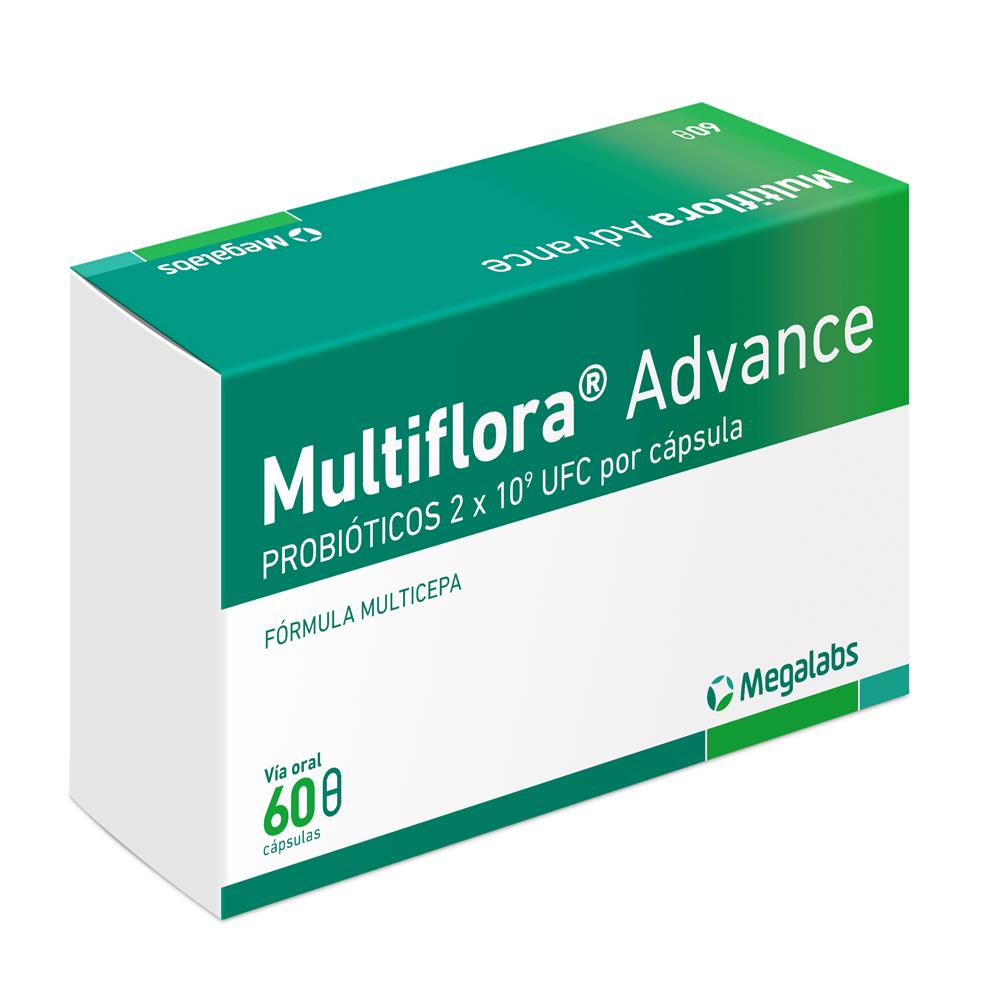 Multiflora Menu Multiflora Advance 60 Cápsulas | Farmacias Ahumada